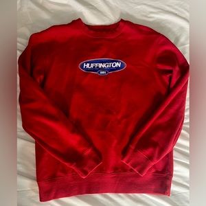 Used - Size Medium, Red Crewneck Sweater